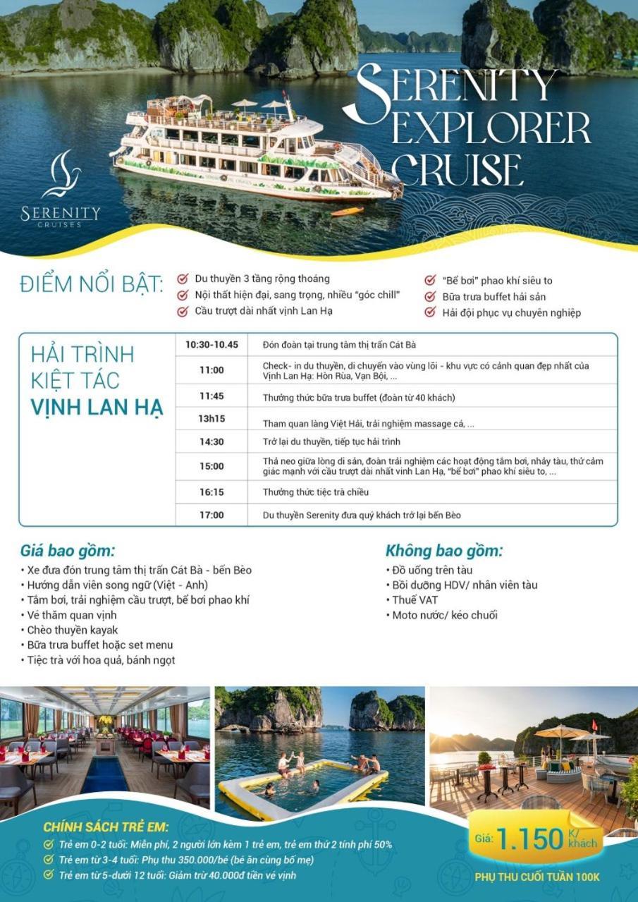 Emerald Hotel Cát Bà Dong Khe Sau Exterior foto